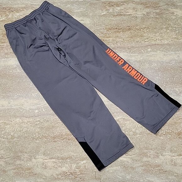 UNDER ARMOUR YOUTH POLY ATHLETIC JOGGERS SIZE LARGE - Picture 6 of 6